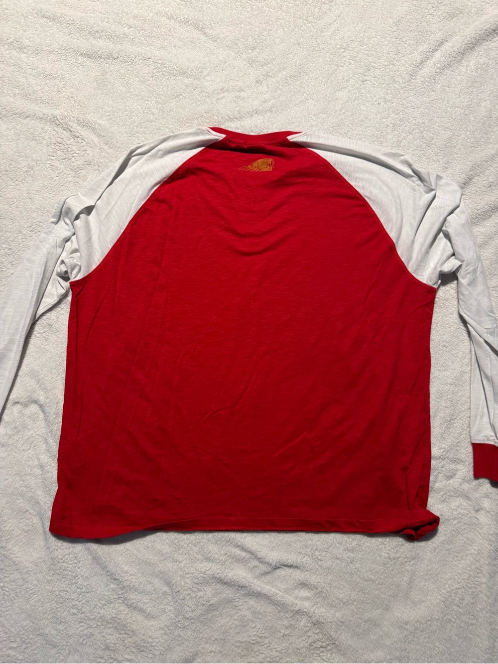 Indian Motorcycle Racing Red & White Raglan Long-Sleeve Tee - Picture 2 of 5